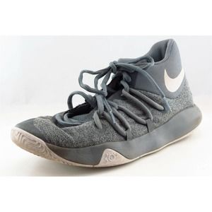 Nike Kevin Durant Gray Fabric Athletic Basketball Boys Shoes Size 5 M‎